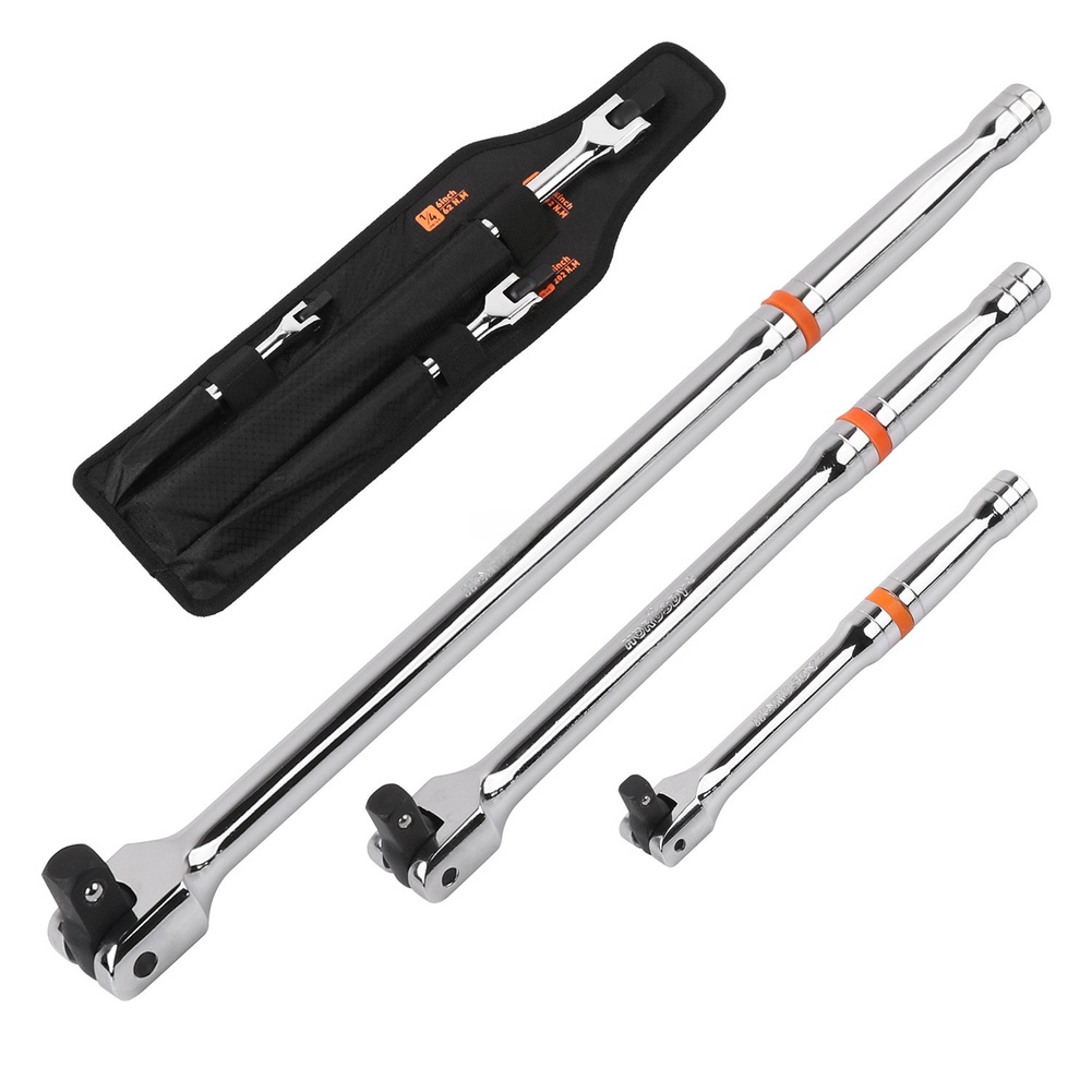 Hand Tools And Workshop Equipment - 3 Stück/Set F-förmiger Schraubenschlüssel aus Chrom-Vanadium-Stahl,