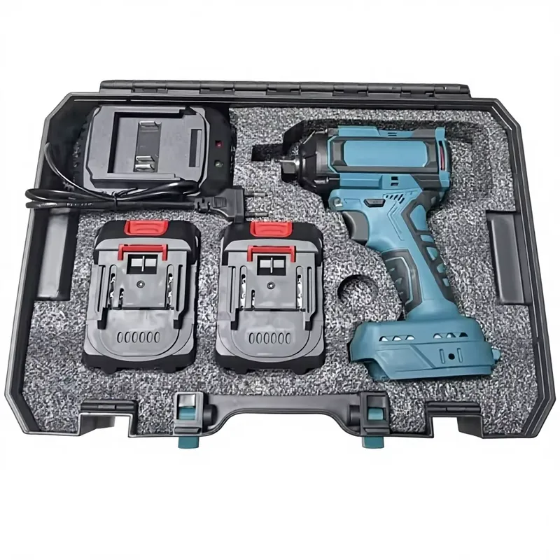 Wrench Set - Professioneller 21V Bürstenloser Lithium-Ionen-Akku Schlagschrauber-Set Handgeführter