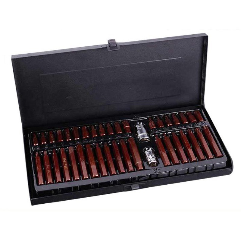 Wrench Set - 40-teiliges Sternbit-Set, Sechskantschlüssel & Steckschlüssel-Set