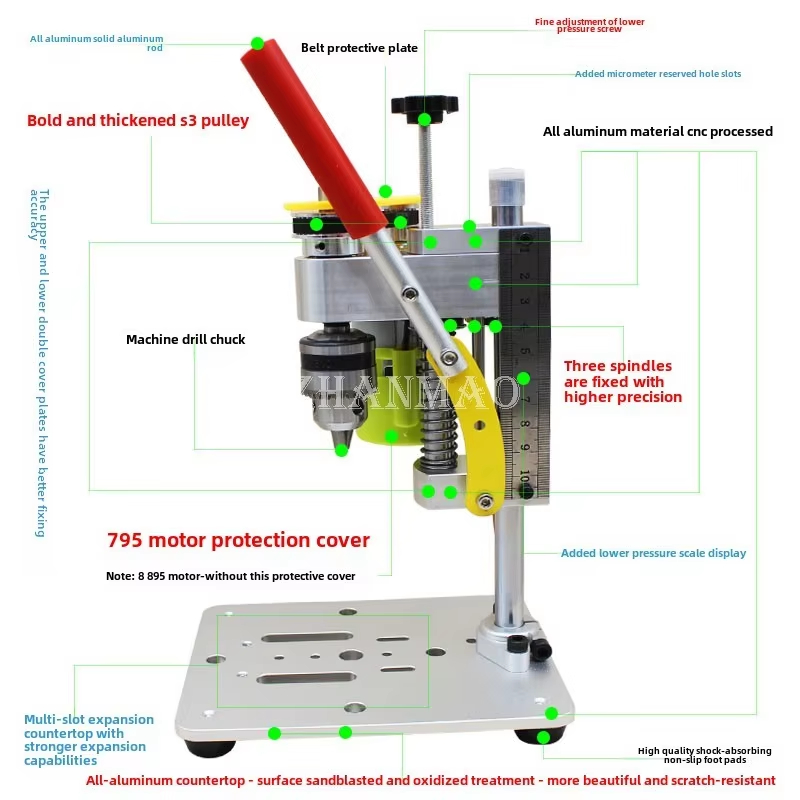 Mini-Präzisions-Tischbohrmasch – Drill Press Bewertung und Preis