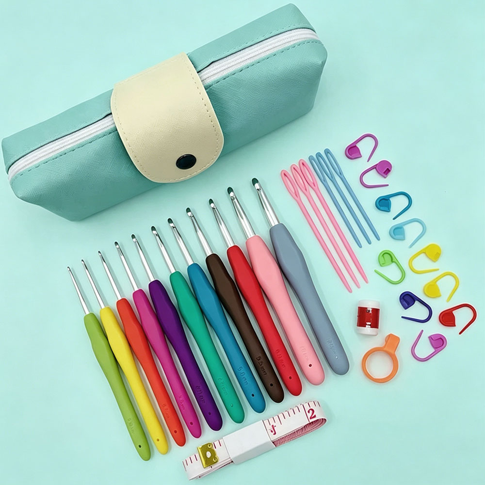 37-teiliges Häkelnadel-Set mit – Tool Set Bewertung und Preis